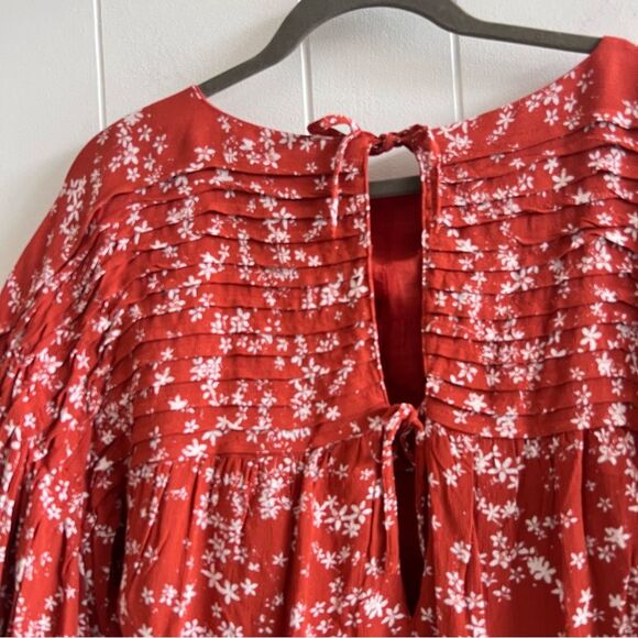 Free People Dessa Bodysuit Rust Combo - Picture 11 of 16